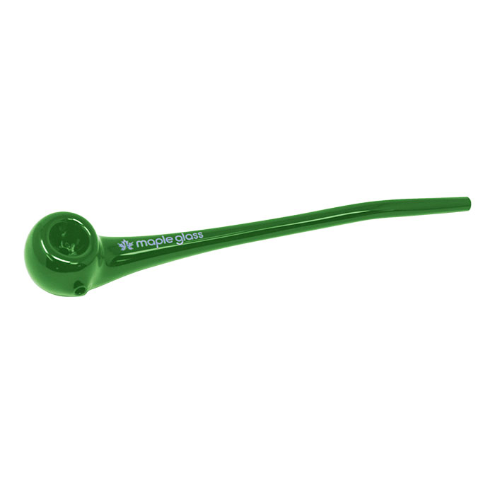 Maple Glass Green Gandalf Straight Pipe 10 Inches