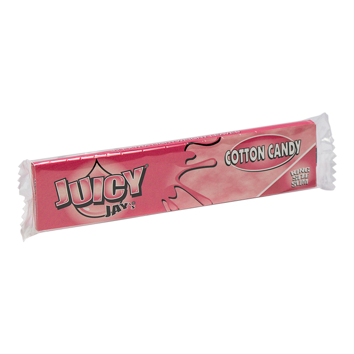 Juicy Jay Rolling Paper Cotton Candy King Size Slim Ct 24