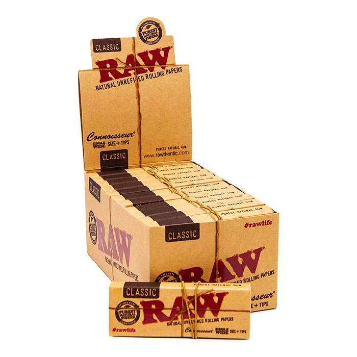 RAW Classic Connoisseur Single Wide With Tips