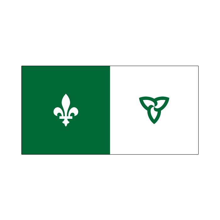 French Ontario Flag