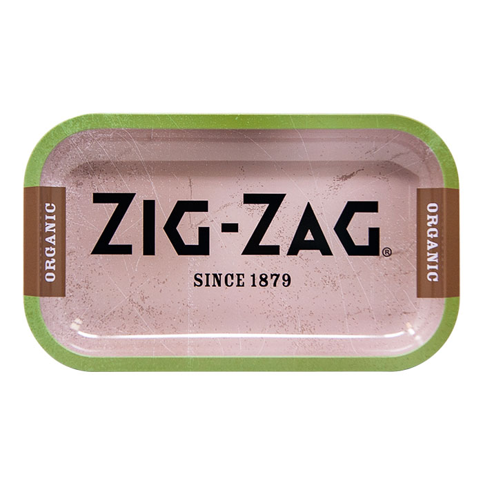 Zig Zag Organic Metal Medium Rolling Tray