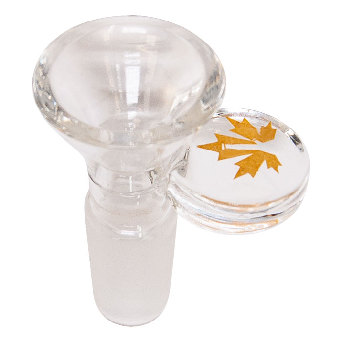 Clear Maple Glass Bowl 14mm