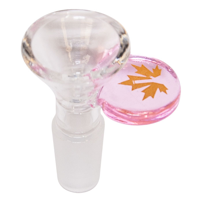 Pink Maple Glass Bowl 14mm