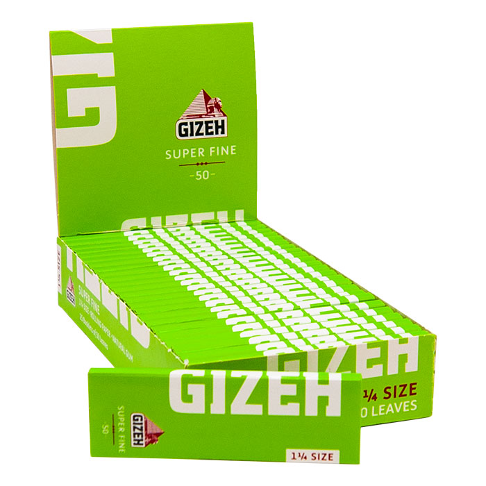 Gizeh Super Fine Rolling Paper Display Of 25 Booklets