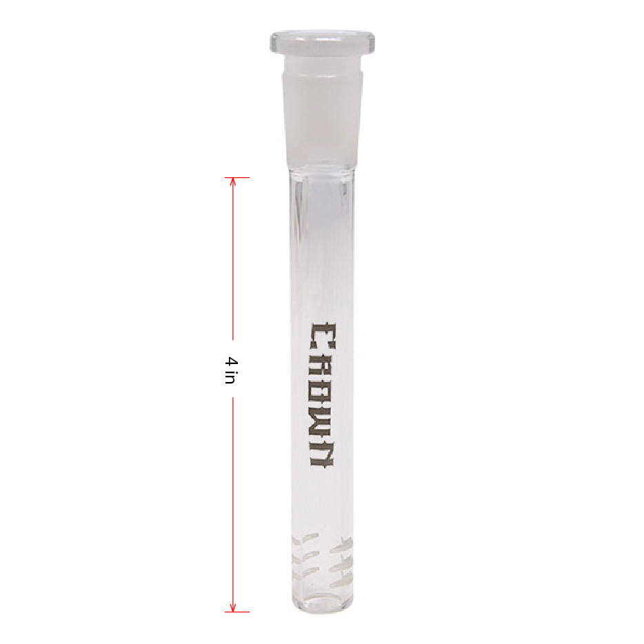 Crown Glass 4 Inches Grey Stem 14mm