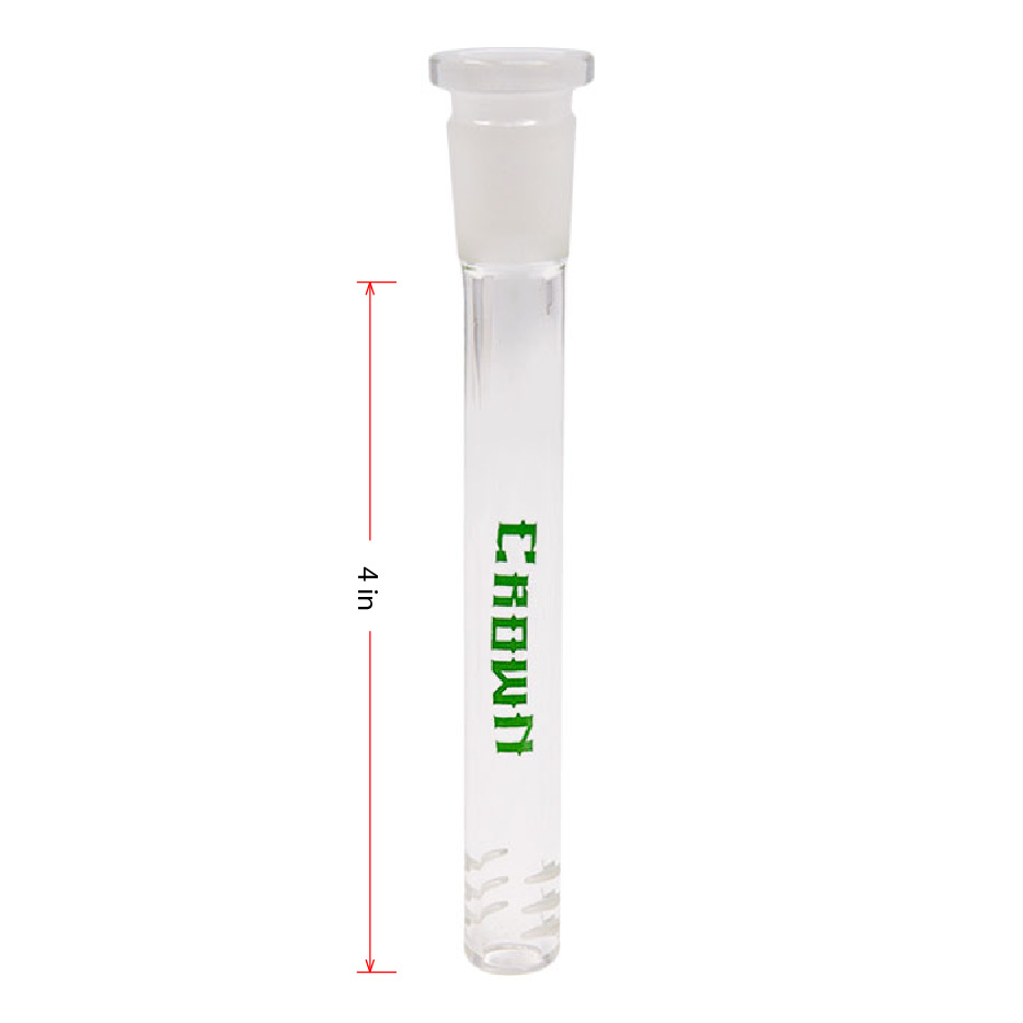 Crown Glass 4 Inches Green Stem 14mm