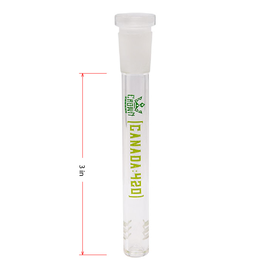 Crown Glass Canada 420 Green Stem 3 Inches 14mm