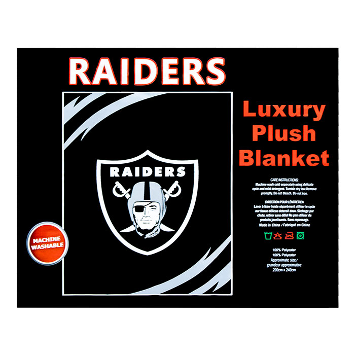 Raiders Queen Plush Blanket