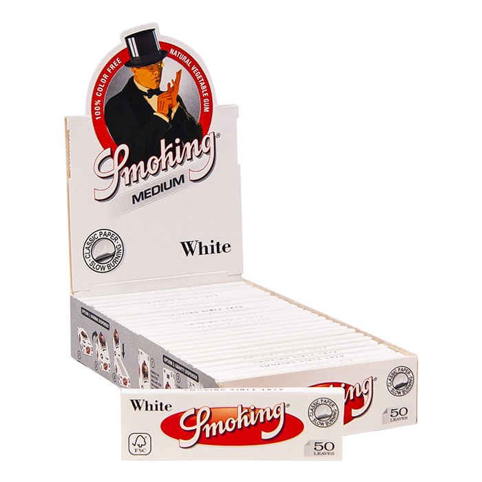SMOKING WHITE ROLLING PAPERS