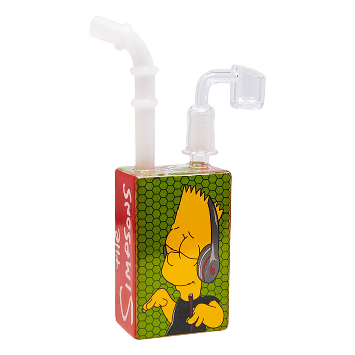 Music Simpson 7 Inches Glass Dab Rigs