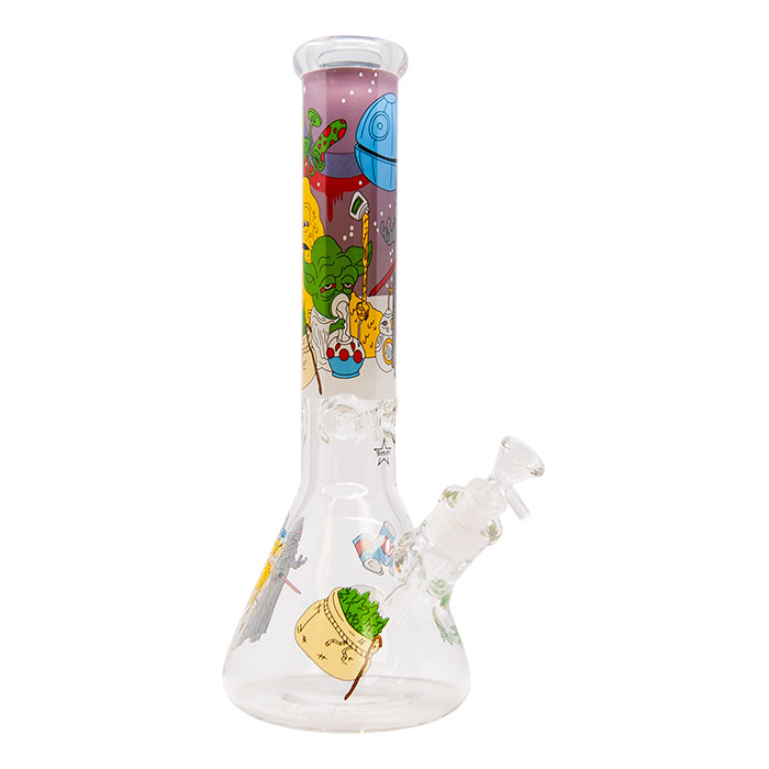 Simpsons Star Wars 14 Inches Glass Bongs
