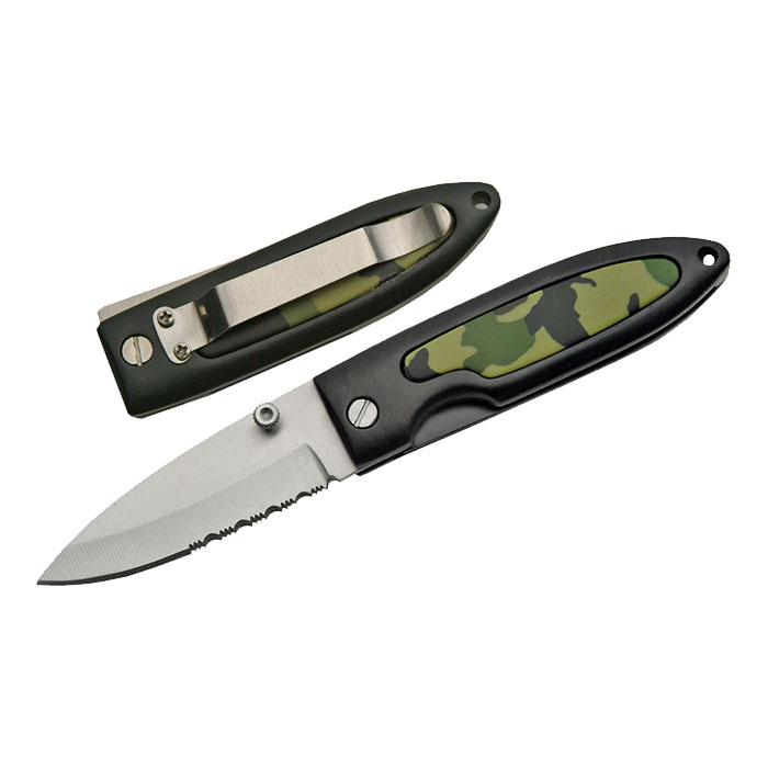 Camo Knife 6 Inches