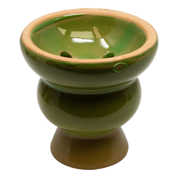 Green Ceramic Hookah Bowl