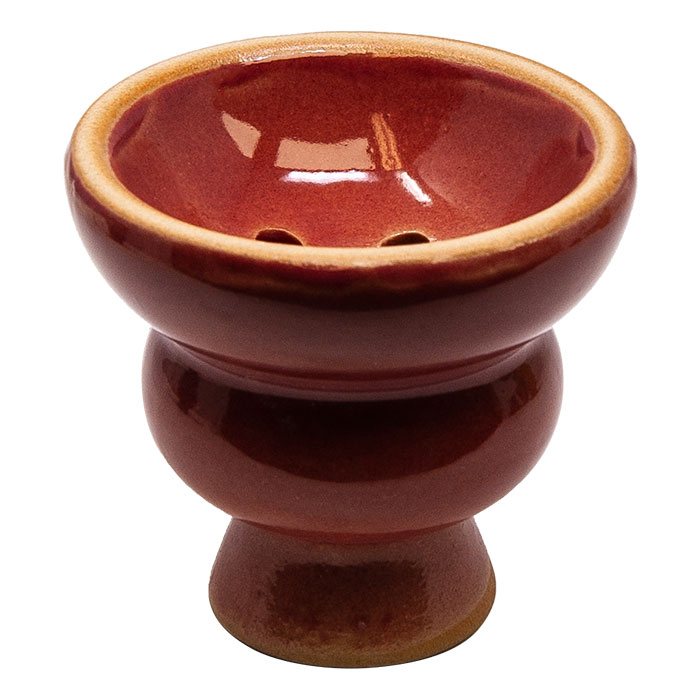 Red Ceramic Hookah Bowl