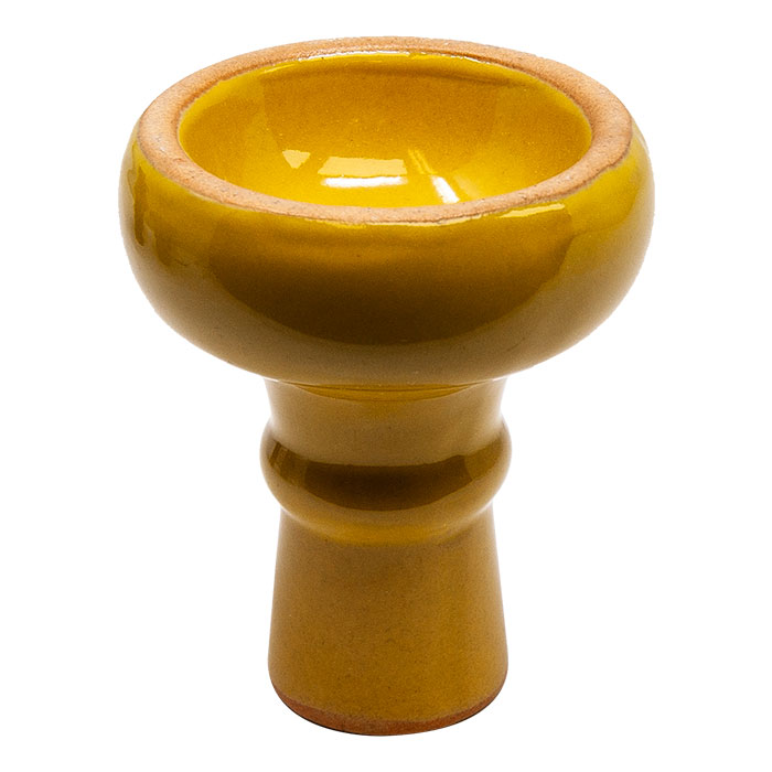 Yellow Hookah Ceramic Bowl
