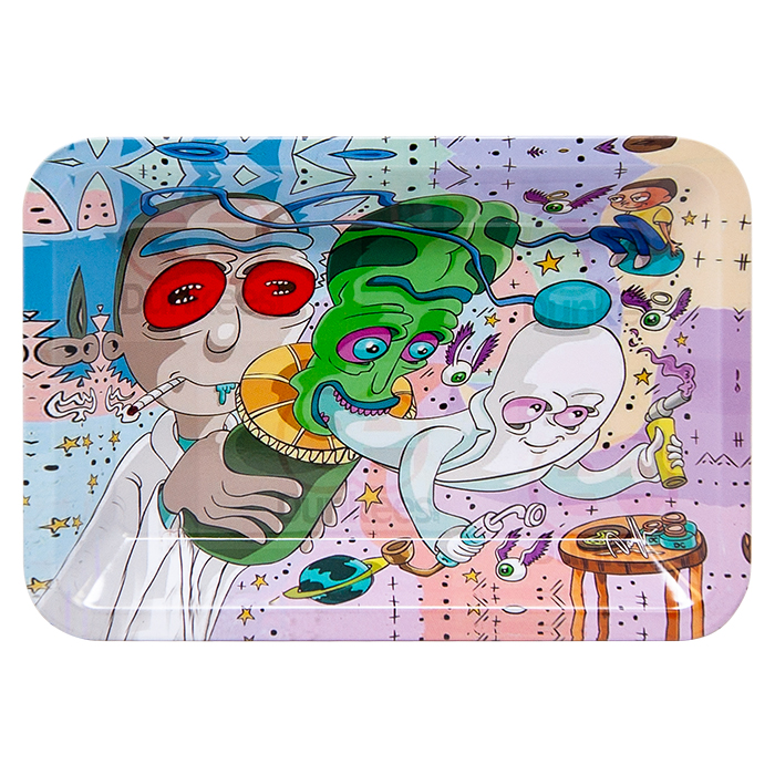 Rick And Morty Small Rolling Tray