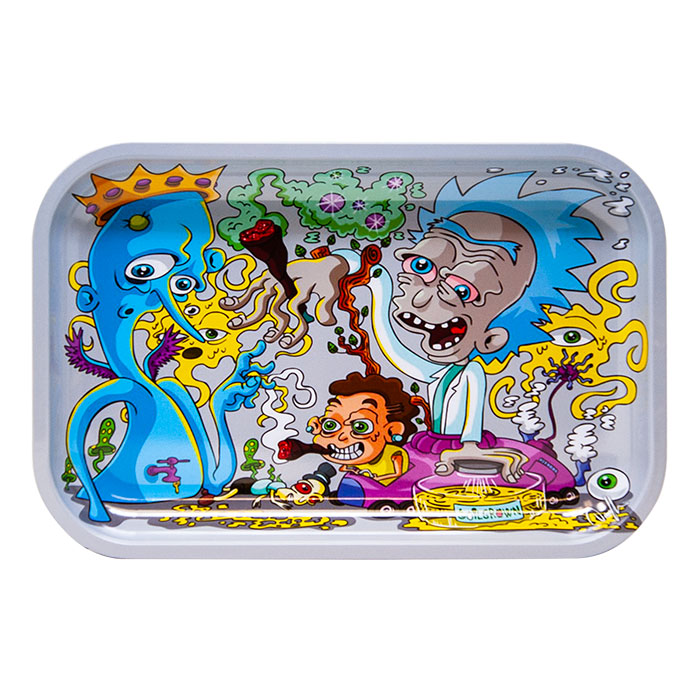 Rick and Morty High Medium Rolling Tray