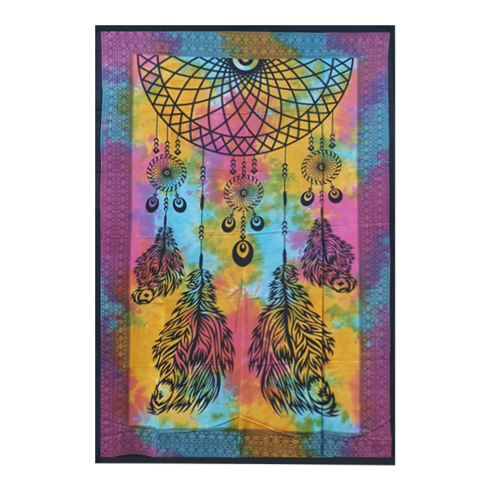 Cotton Dream Catcher Hanging Multi Color Maple Tapestry