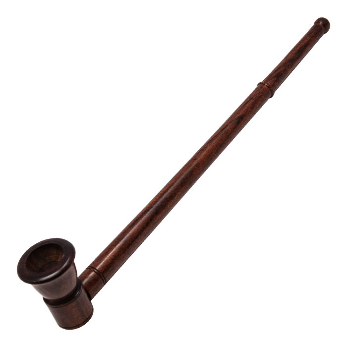 Cherry Wood Hand Crafted Pipe 10 Inches