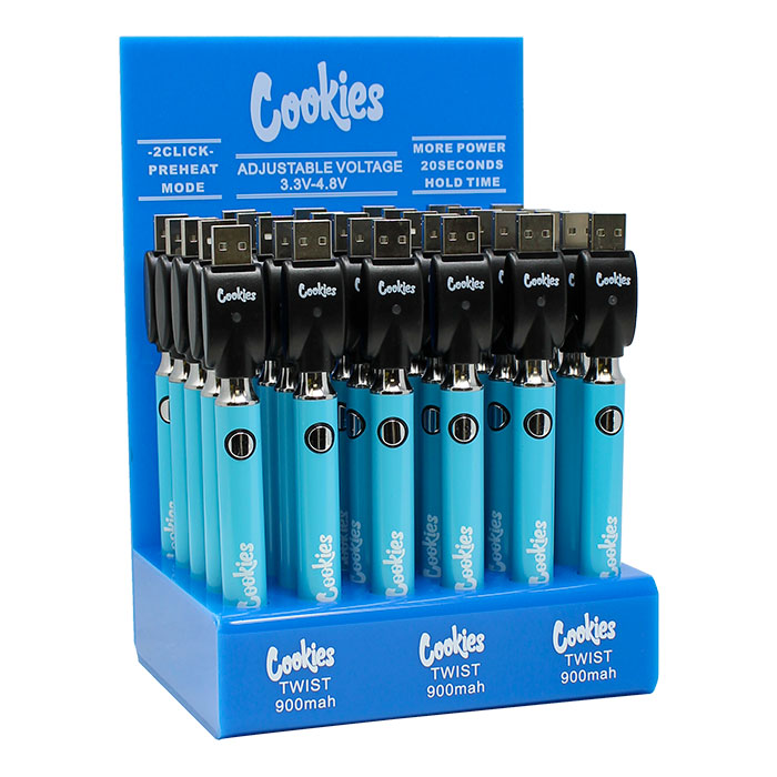 510 Blue Cookies Twist 900 MAh Battery
