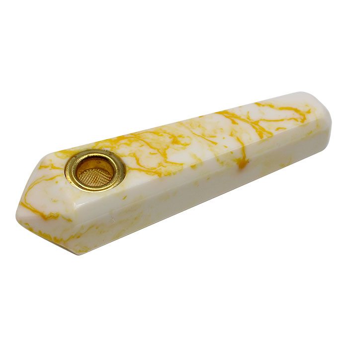 Yellow Stone Look Smoking Pipe 3 Inches