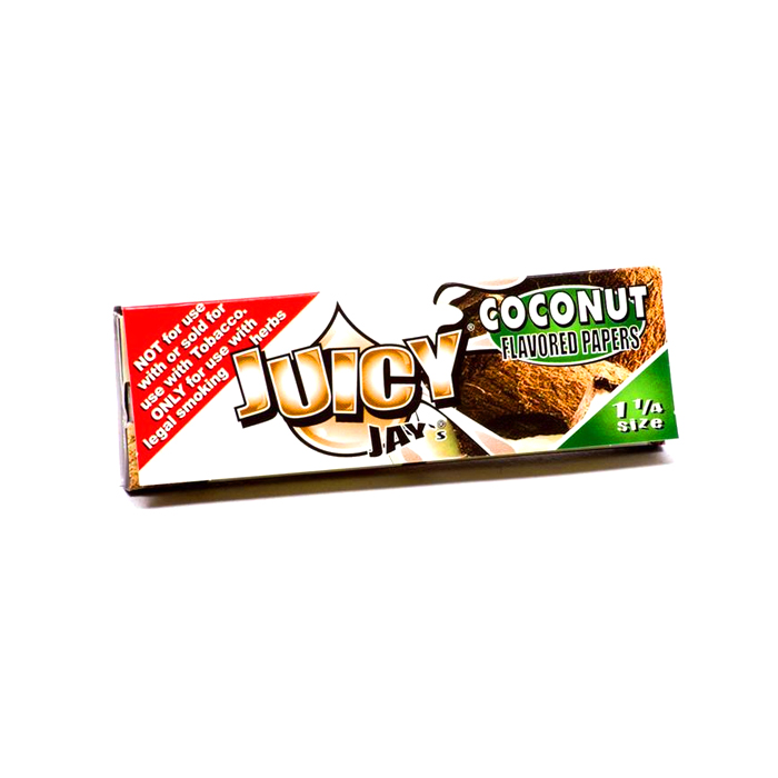 Juicy Jay Coconut Rolling Paper 1.25 Ct 24