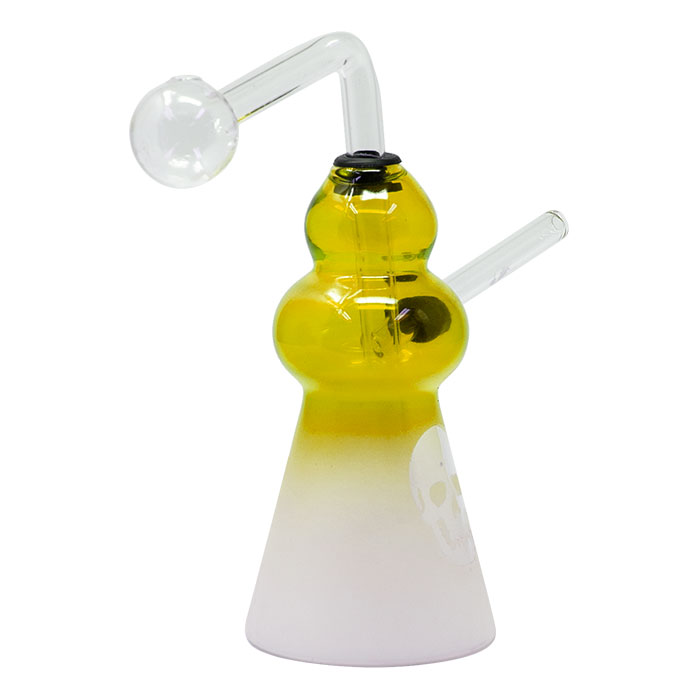 Yellow Ombre Oil Bong
