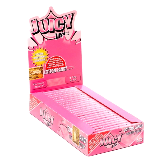 Juicy Jay Cotton Candy Rolling Paper 1.25 Ct 24