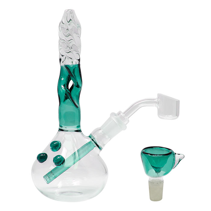 Twisted Teal Dab Rig 6 Inches