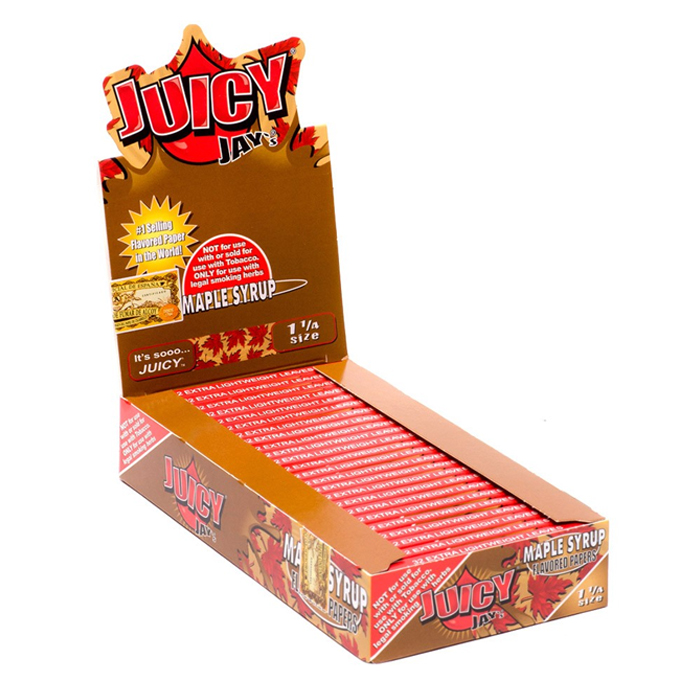 JUICY JAY  ROLLING PAPERS MAPLE SYRUP  1.25