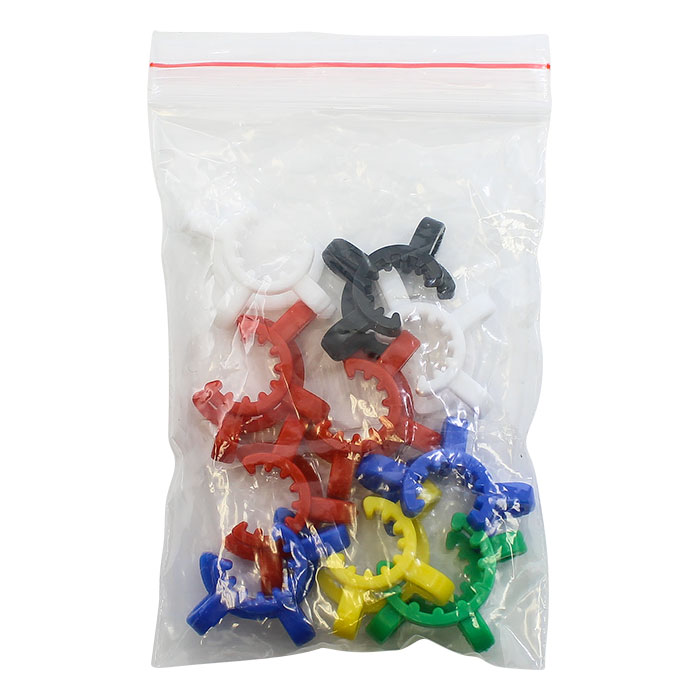 Assorted Color Clip 14mm Pack Of 10 Pcs