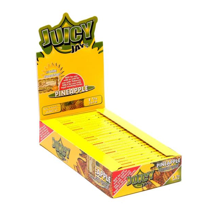 JUICY JAY  ROLLING PAPERS PINEAPPLE 1.25