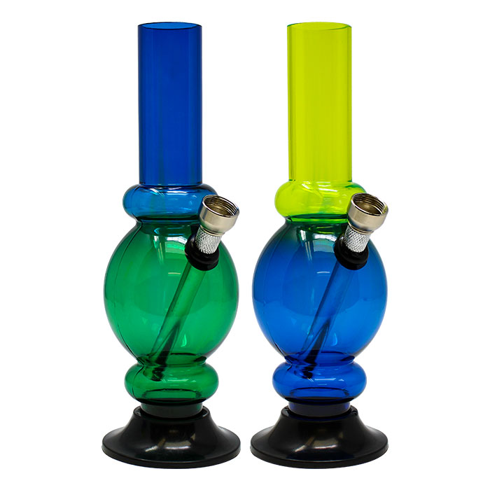 Acrylic Bong Assorted Colour and Design and Sizes on Special Offer 