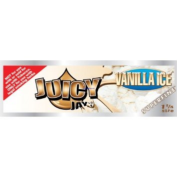 JUICY JAY SUPERFINE ROLLING PAPERS  VANILLA ICE 1.25