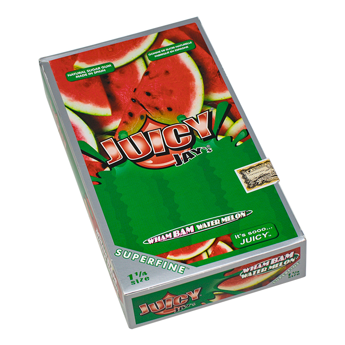 Juicy Jay Watermelon Superfine Rolling Papers 1 1/4