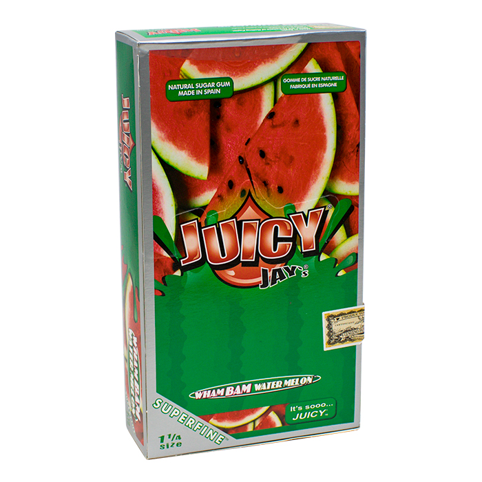Juicy Jay Watermelon Superfine Rolling Papers 1.25 Ct 24