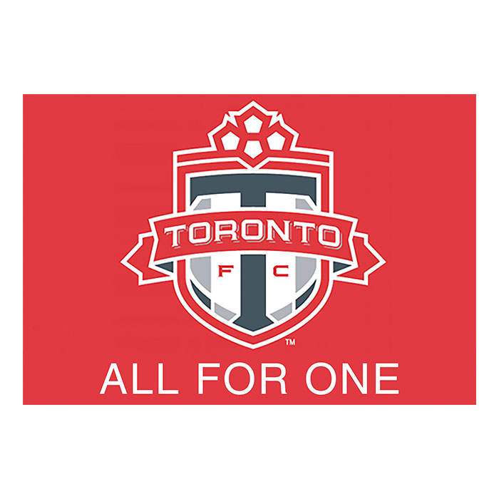 Toronto FC All For One Flag