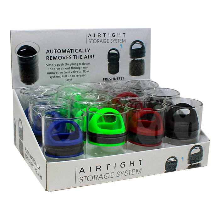 AIR-PROOF GLASS CONTAINERS 60ml