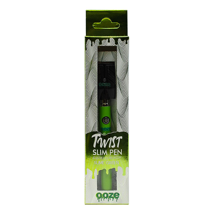 Ooze Slime Green 510 Twist Adjustable Battery