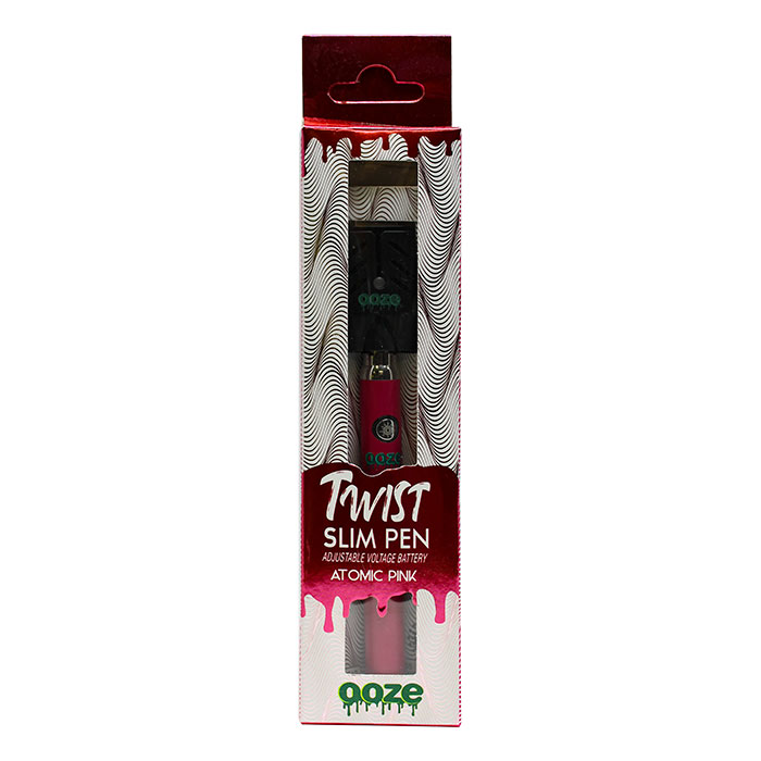 Ooze Atomic Pink 510 Twist Adjustable Battery