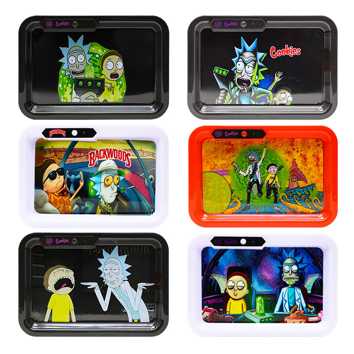 Rick and Morty Led Rolling Tray