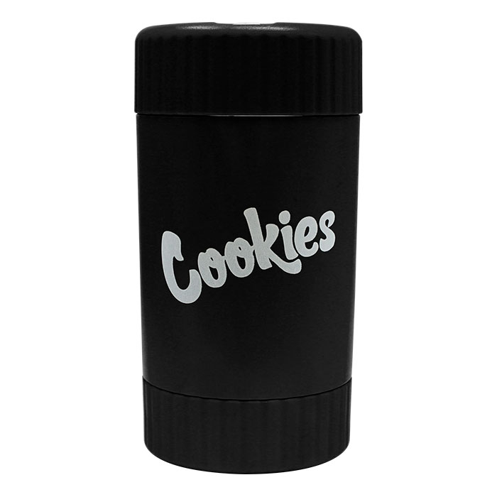 Black Cookies Led Stash Can with Grinder