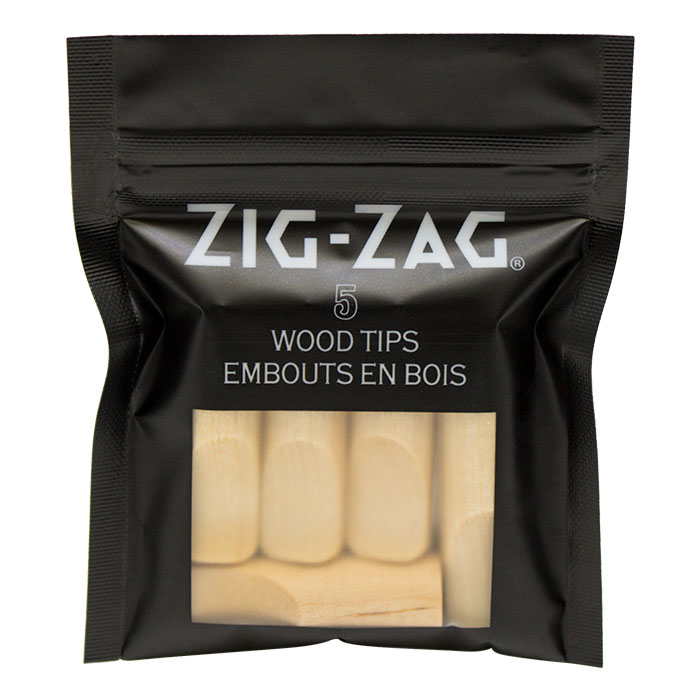 Zig Zag Wooden Tips Pack of 12