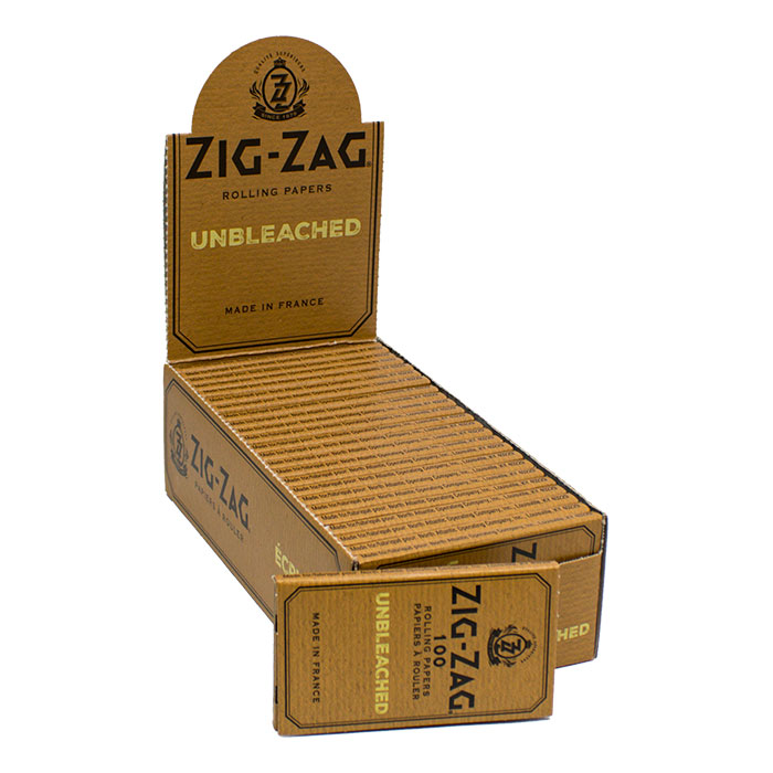 Zig Zag Unbleached Single Wide Paper