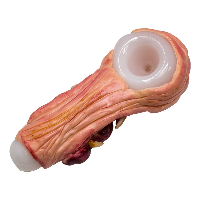 Blue Eyed Red Fictional Hand pipe