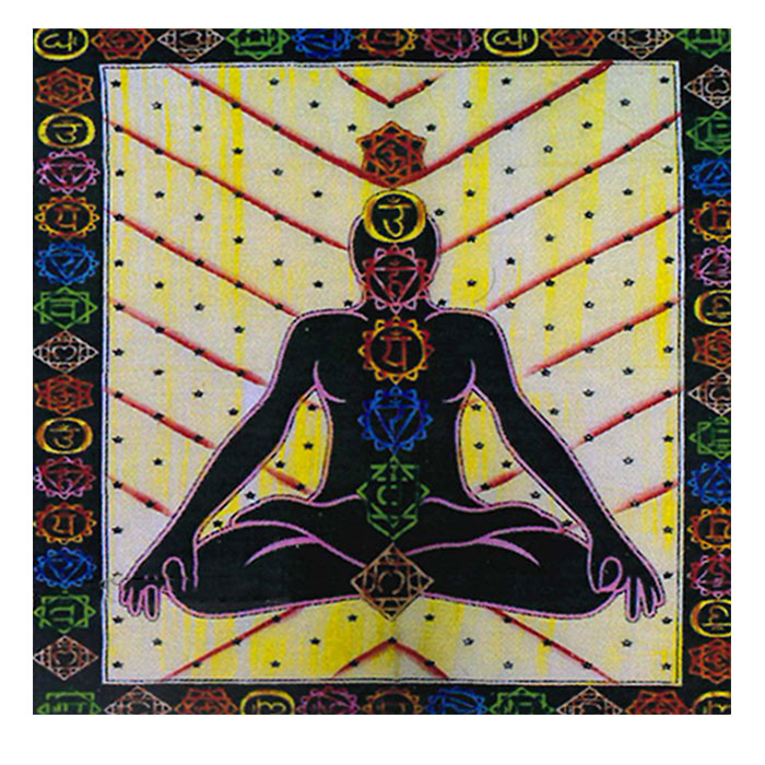 Cotton 7 Chakra - Place of Balance between Spirit, Body And Health