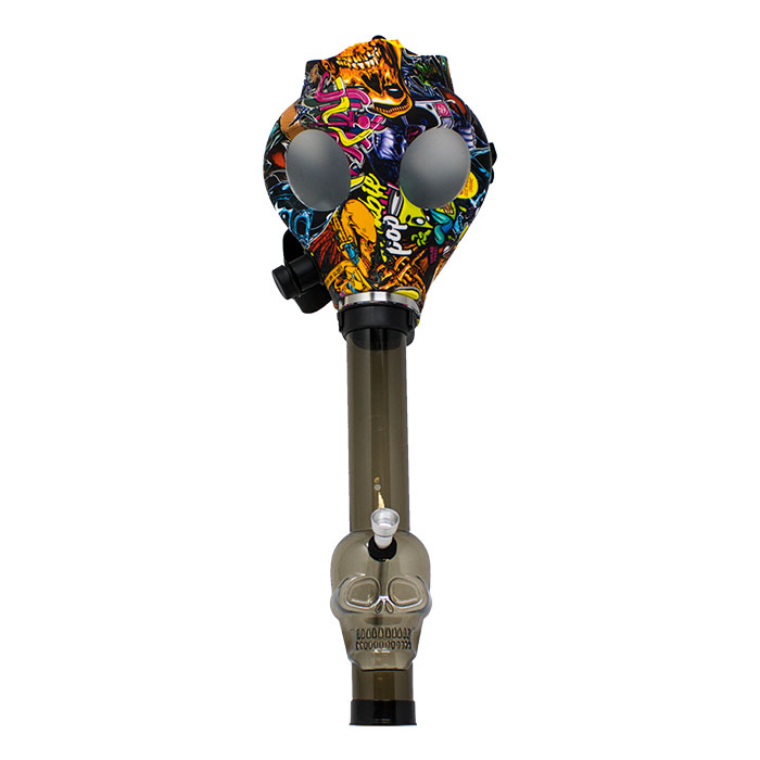 Graphical Gas mask Bong