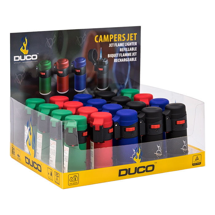 Duco Campers Jet Solid Rubberized Lighter