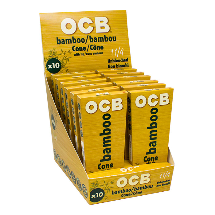 OCB Bamboo Cone 1.25 Size