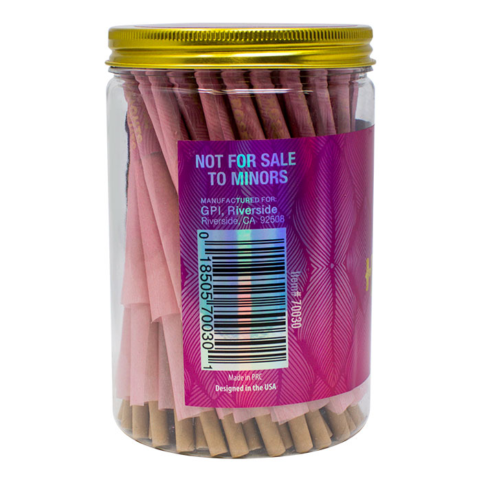 Rosé Heights Pink 1.25 Pre-Rolled Cones 90 Per Jar